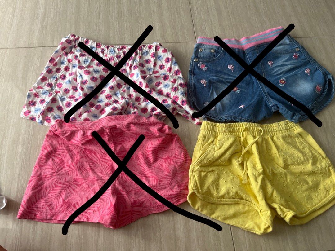 Girls best sale shorts clearance