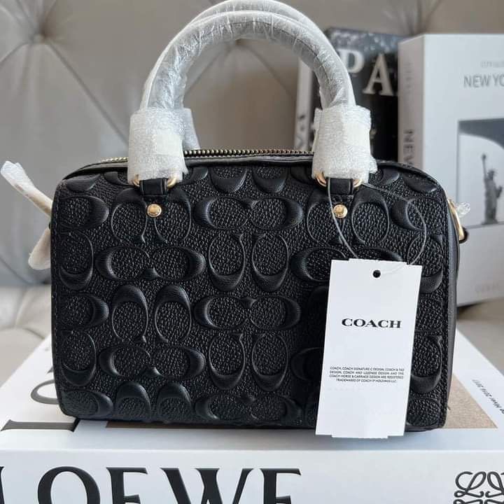 Coach Micro Rowan (Category: Luxury Bags & Wallets) located in Rizal. Submitted by LuxbyMarifrance (Listing ID 1222206175, Image 2). Description: 🏷️ 2,400 only + SF 🛍 C Micro Rowan Crossbody 📏 6” (L) x 4” (H) x 3 1/4” (W) 📌 with tag, care card, dust bag, paper bag ✨All trademarks, logos and brand names are reserved and property of the original brand owners. #coachph #authenticqualitybagsph #authenticqualitybags #lowestpriceguaranteed #cochfac