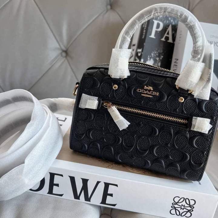 Coach Micro Rowan (Category: Luxury Bags & Wallets) located in Rizal. Submitted by LuxbyMarifrance (Listing ID 1222206175, Image 3). Description: 🏷️ 2,400 only + SF 🛍 C Micro Rowan Crossbody 📏 6” (L) x 4” (H) x 3 1/4” (W) 📌 with tag, care card, dust bag, paper bag ✨All trademarks, logos and brand names are reserved and property of the original brand owners. #coachph #authenticqualitybagsph #authenticqualitybags #lowestpriceguaranteed #cochfac