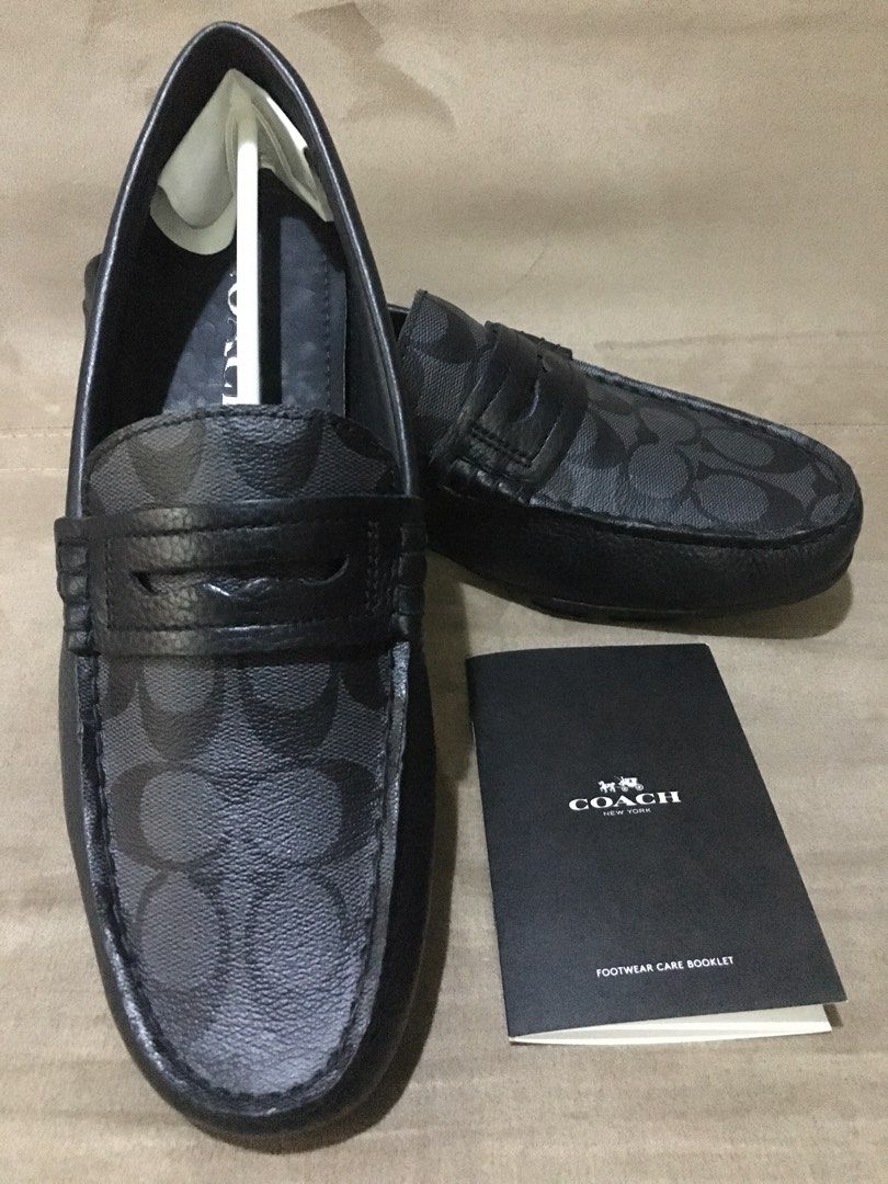 Men's coach cheap slip on shoes