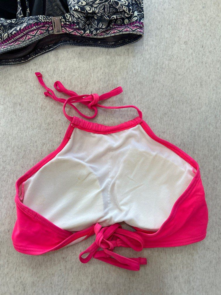 Decorative Panel Halter Bikini Top - Coco Kisses