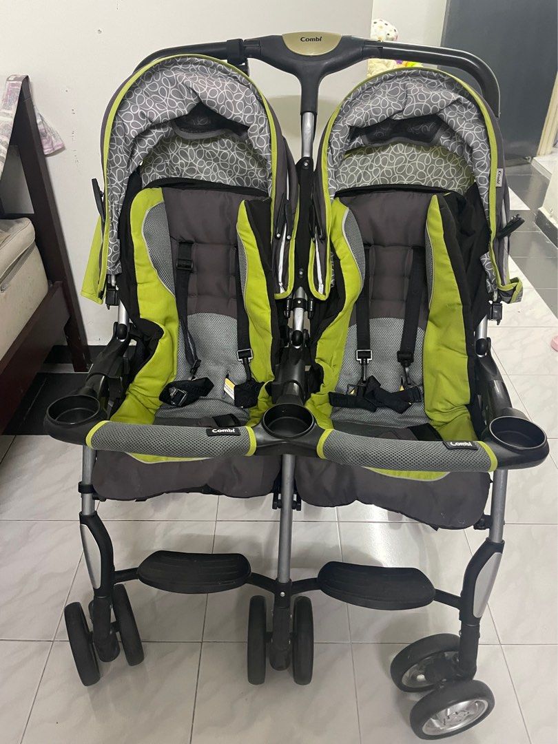 Combi tandem double stroller sale