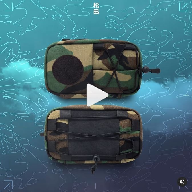 Dan Matsuda Article 264 - M81 500D Cordura built in organizer, 男
