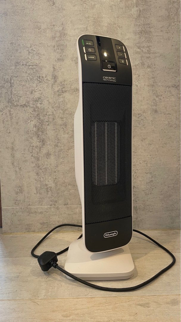 De’Longhi直立式陶瓷暖風機Bend Line Tower Cermaic Heater HFX65V20 2000w, 家庭電器