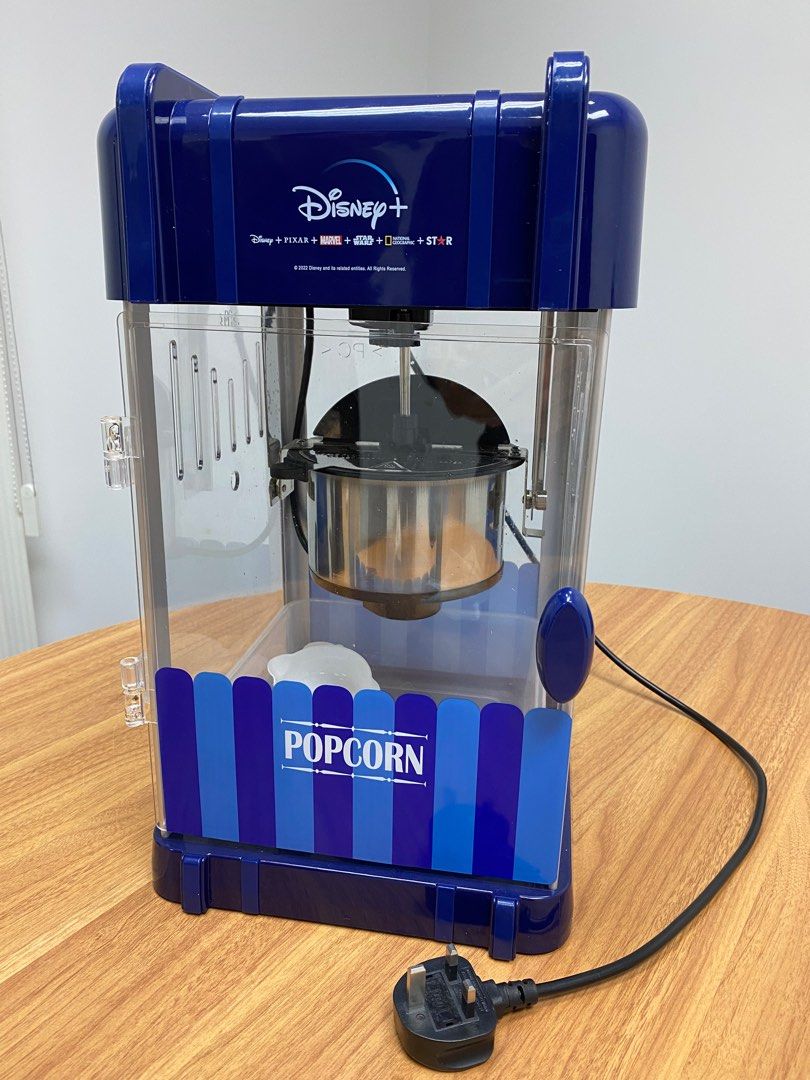 Disney Popcorn Machine 迪士尼限定DIY 爆谷機, 家庭電器, 廚房電器, 其他廚具- Carousell