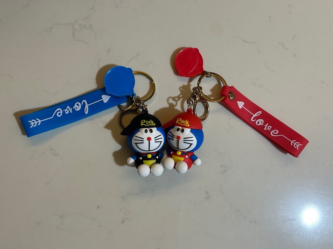 Doraemon Keychain, Hobbies & Toys, Toys & Games on Carousell