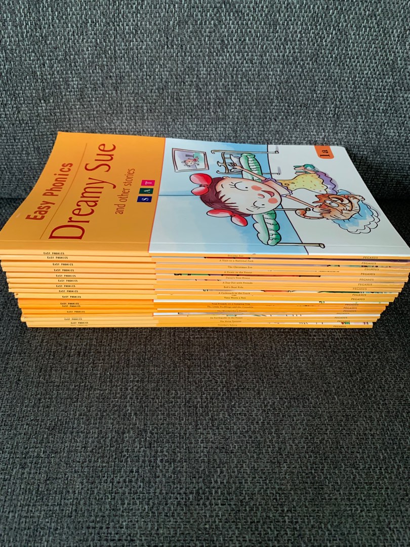 Easy phonics book ( set of 16 books), Hobbies & Toys, Books & Magazines