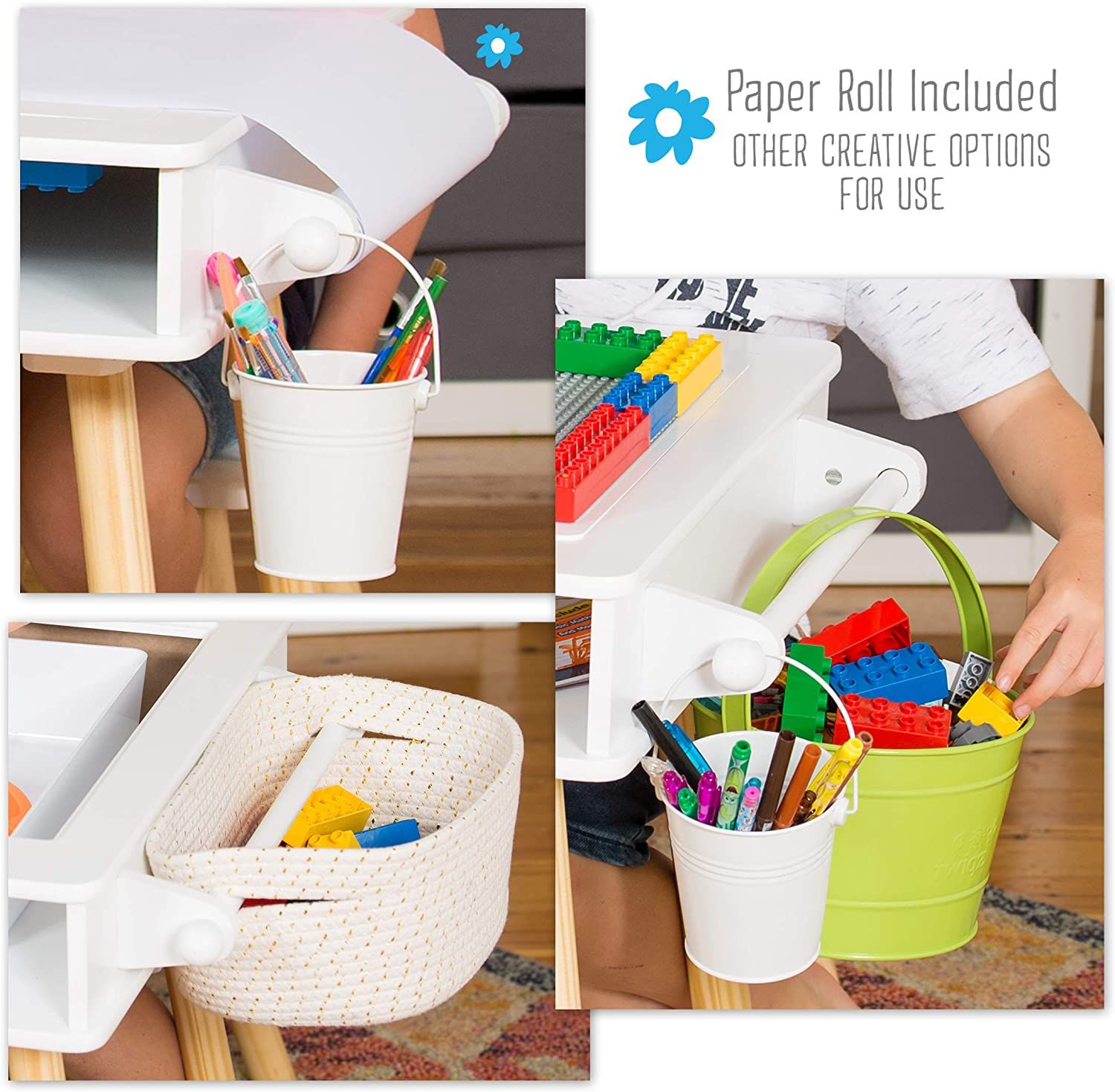 Elk and Friends Kids/Toddler Multi Activity Table with 2 Chairs