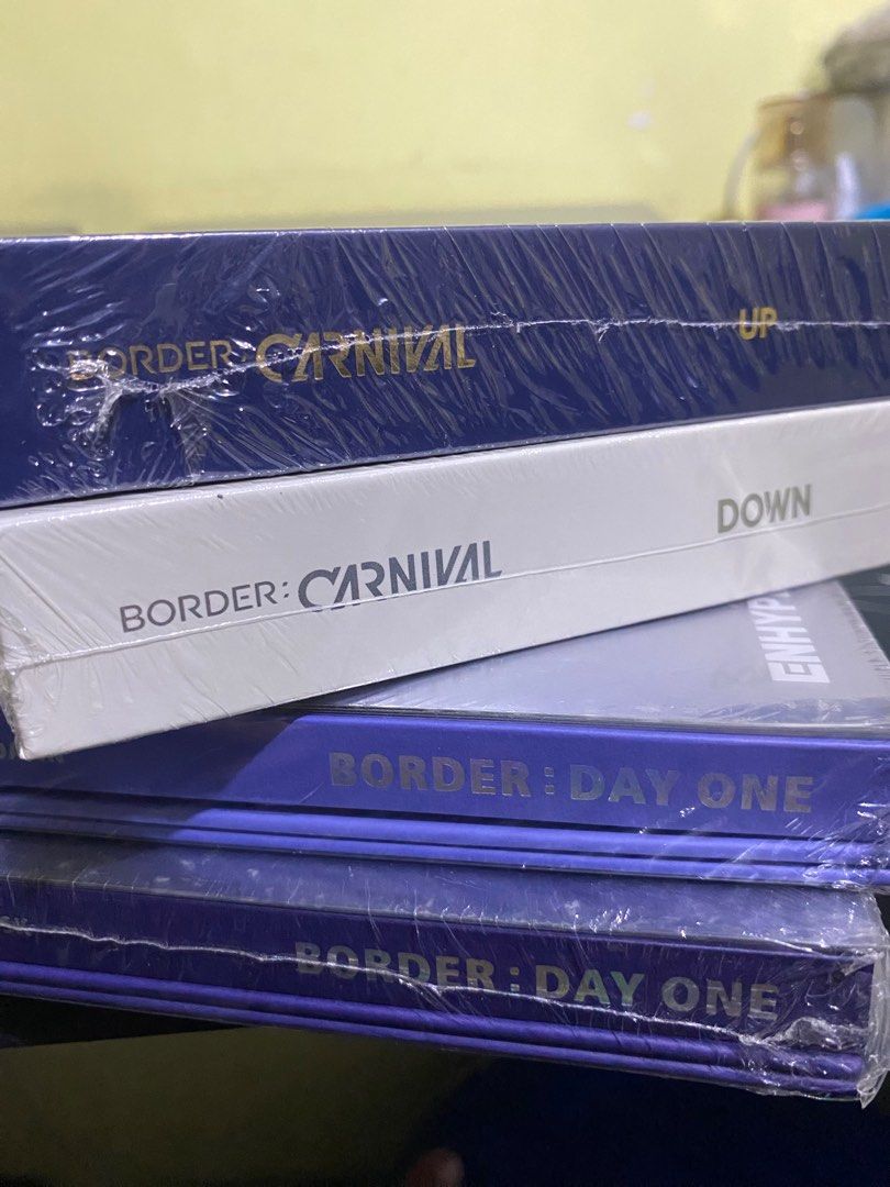 Enhypen Border Carnival (up and down ) & Border One: Dawn and Dusk ...