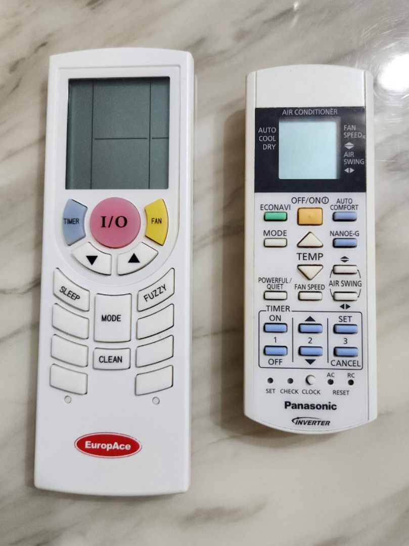 PANASONIC AIRCON REMOTE CONTROL, TV & Home Appliances, Air Conditioners
