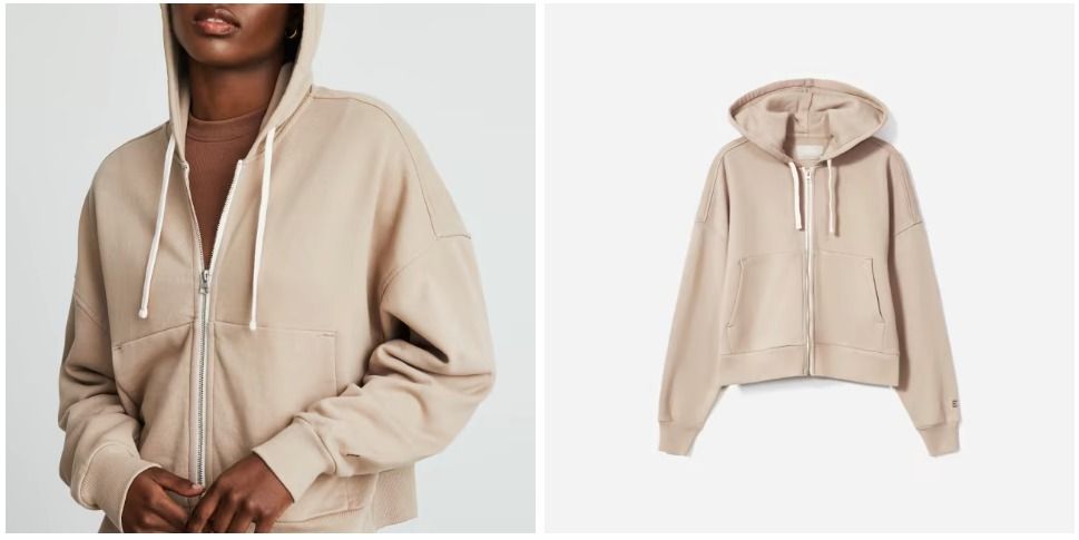 Everlane Track Organic Cotton Hoodie Women s Fashion Activewear on Carousell