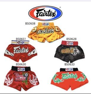 Fairtex Boxing shorts BS0608 BS0651 BS0630 BS0628 BS0633 Size S M L XL Shors Muay Thai Kickboxing Training Shorts Female Male Shorts