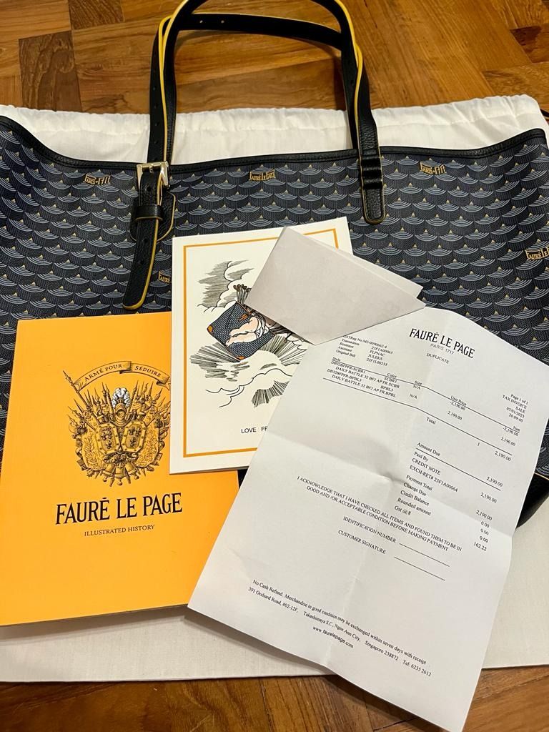 Fauré Le Page Daily Battle Tote 32 - Grey Totes, Handbags