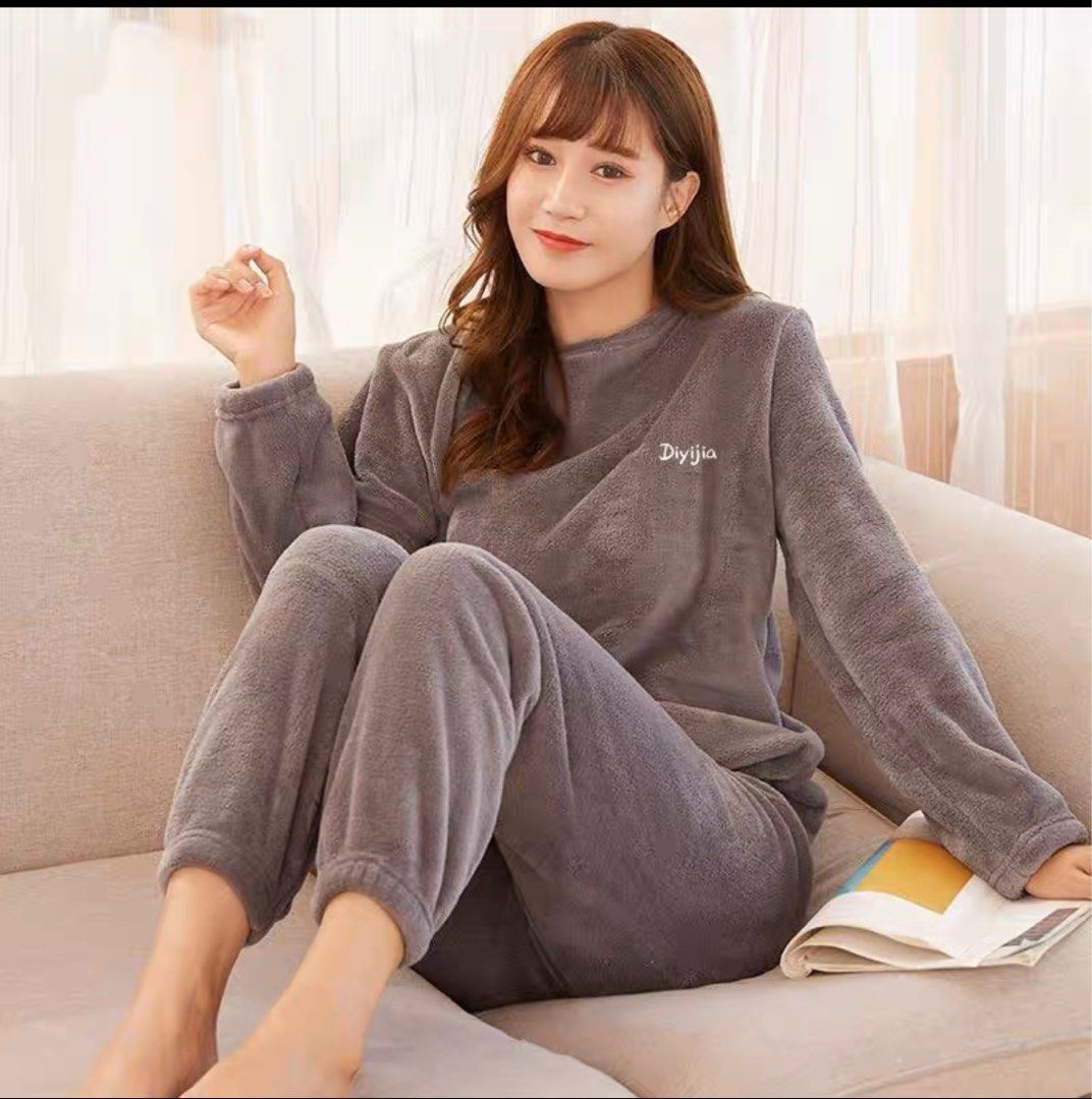 Furry pyjamas clearance