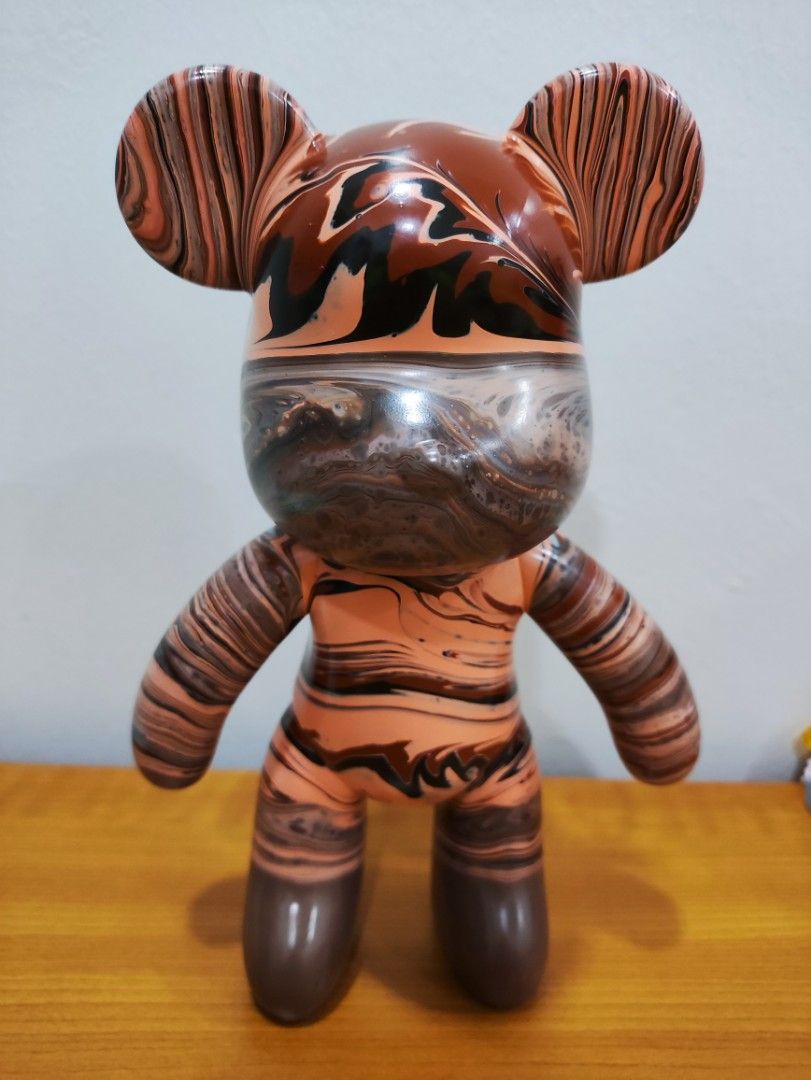 Fluid bear Brown, Hobbies & Toys, Stationery & Craft, Handmade Craft