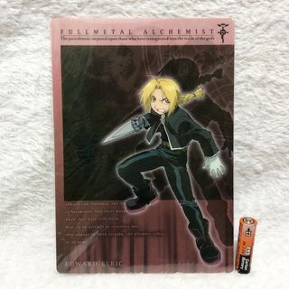 Fullmetal Alchemist Edward Elric Visual Sheet Anime Merch Japan Classic Rare