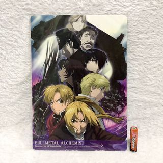 Fullmetal Alchemist Edward Elric Alphonse Elric Roy Mustang Visual Sheet Anime Merch Japan Classic Rare 2