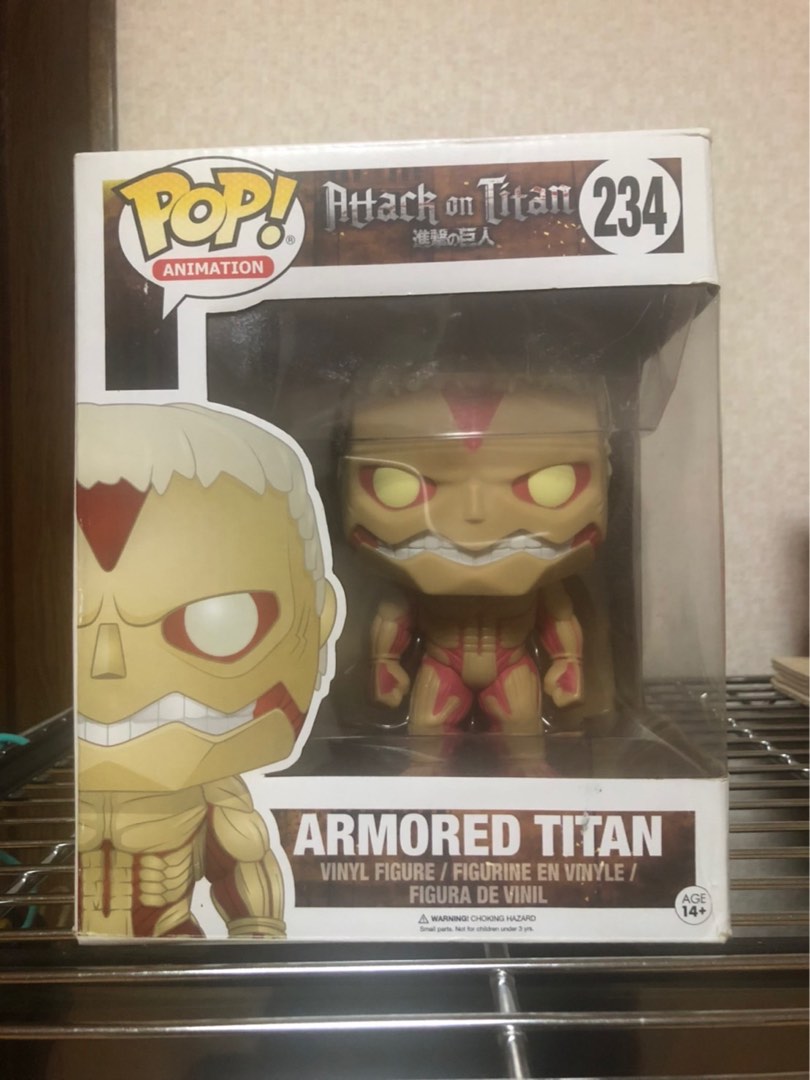 Attack on Titan - Armored Titan - POP! Animation action figure 234