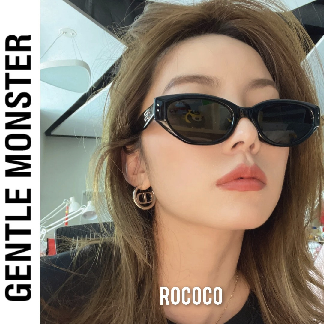 最前線の GentleMonsterジェニ着用 ジェントルモンスター 01 Rococo