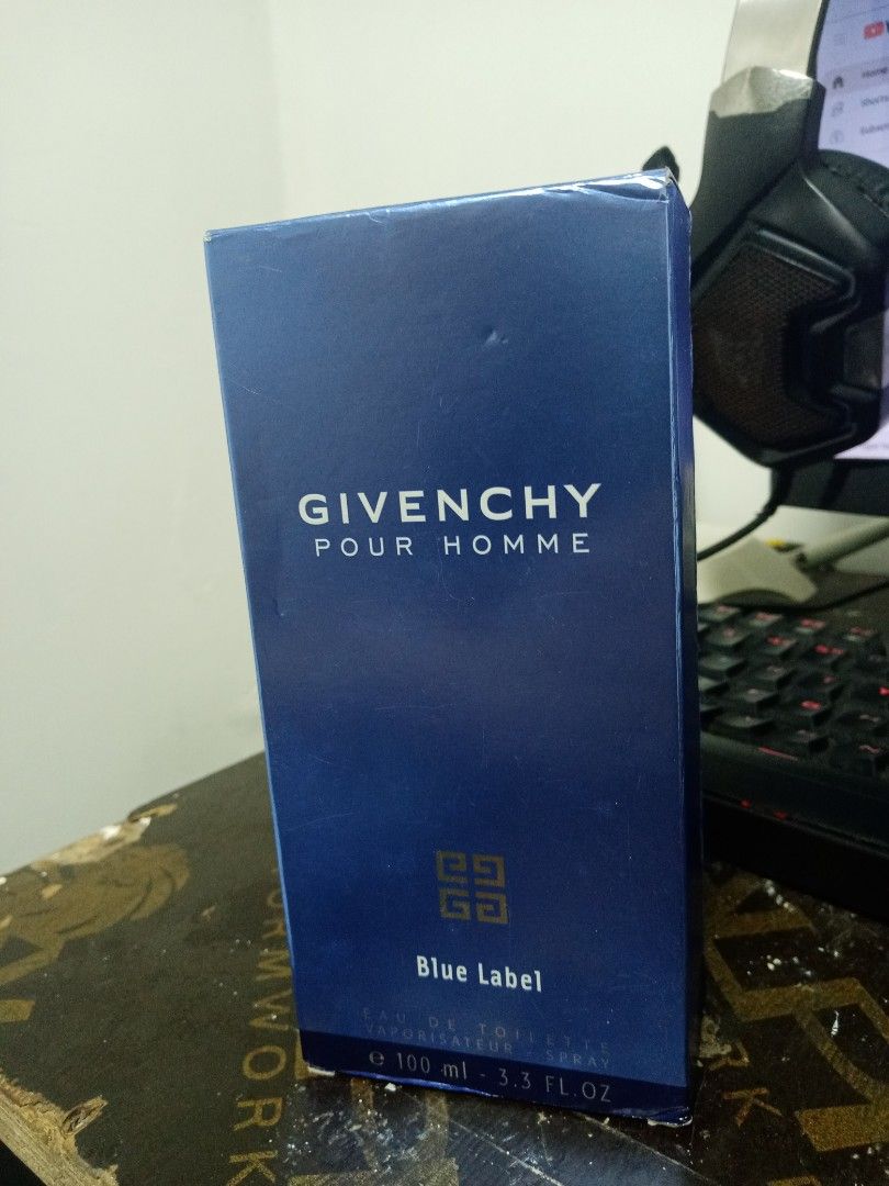 Givenchy Blue Label for Men 3.3 oz Eau de Toilette Spray