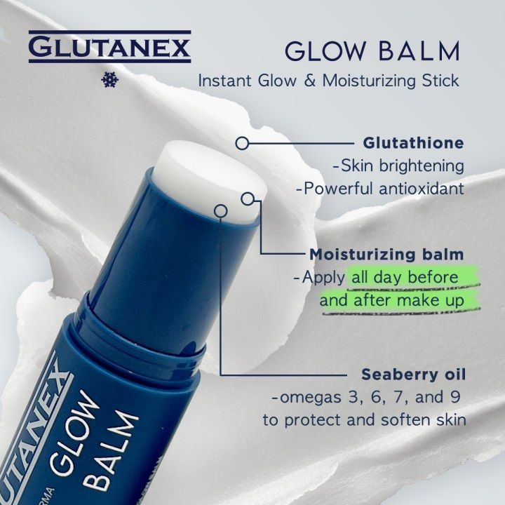 Glutanex Glow Balm, Beauty & Personal Care, Face, Face Care on Carousell
