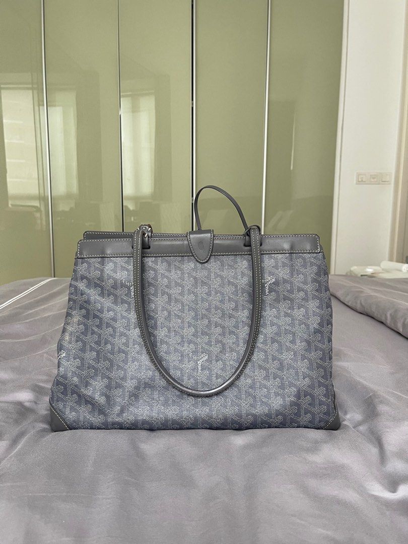 Goyard Bellachase White, Luxury, Bags & Wallets on Carousell