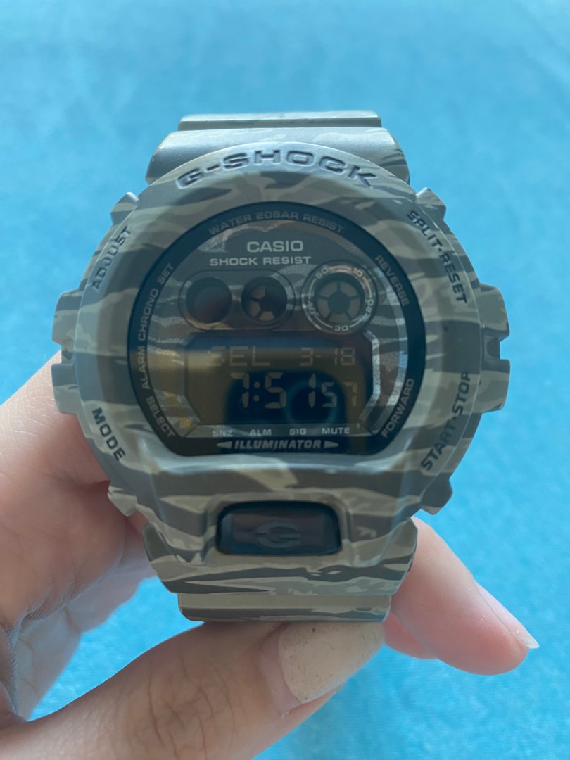 （二手）G-shock 迷彩限量手錶