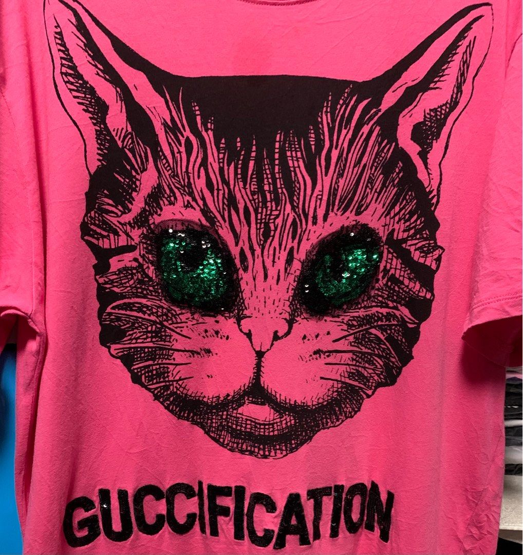 Guccification t top shirt black