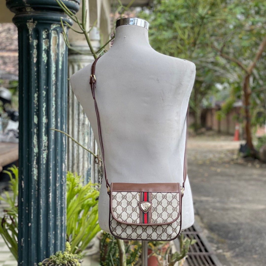 Gucci Crossbody Sling Bag pig skin Women s Fashion Bags Wallets Cross body Bags on Carousell