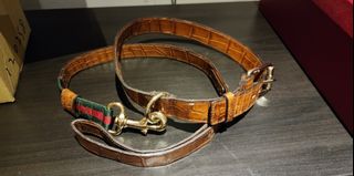 Gucci on sale dog accessories