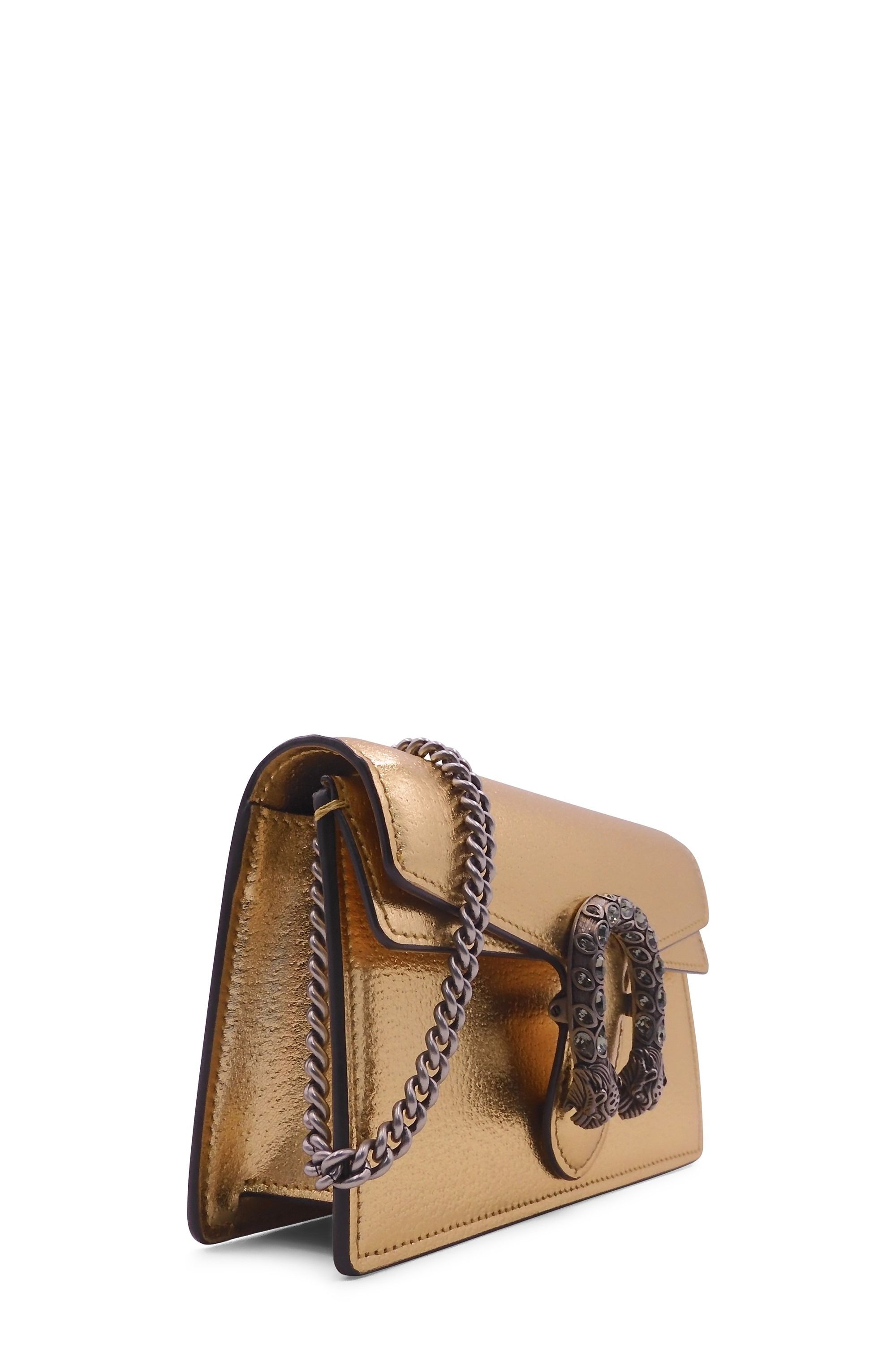 Gold gucci hotsell purse
