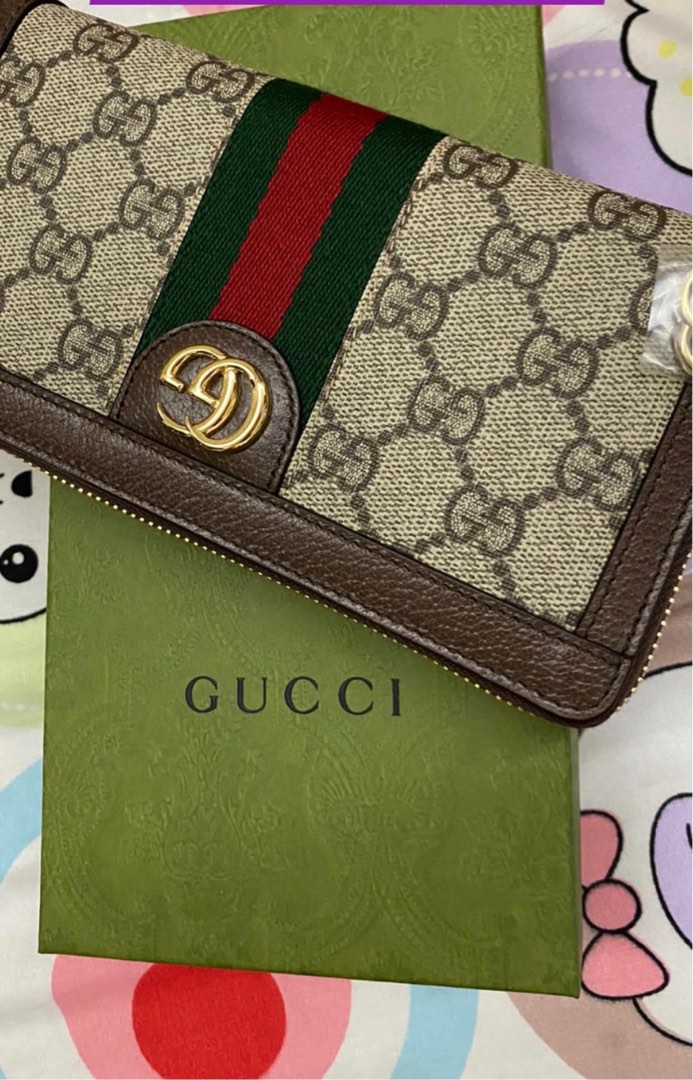 Gucci Wallet with dust bag, box and authentic card, Women's