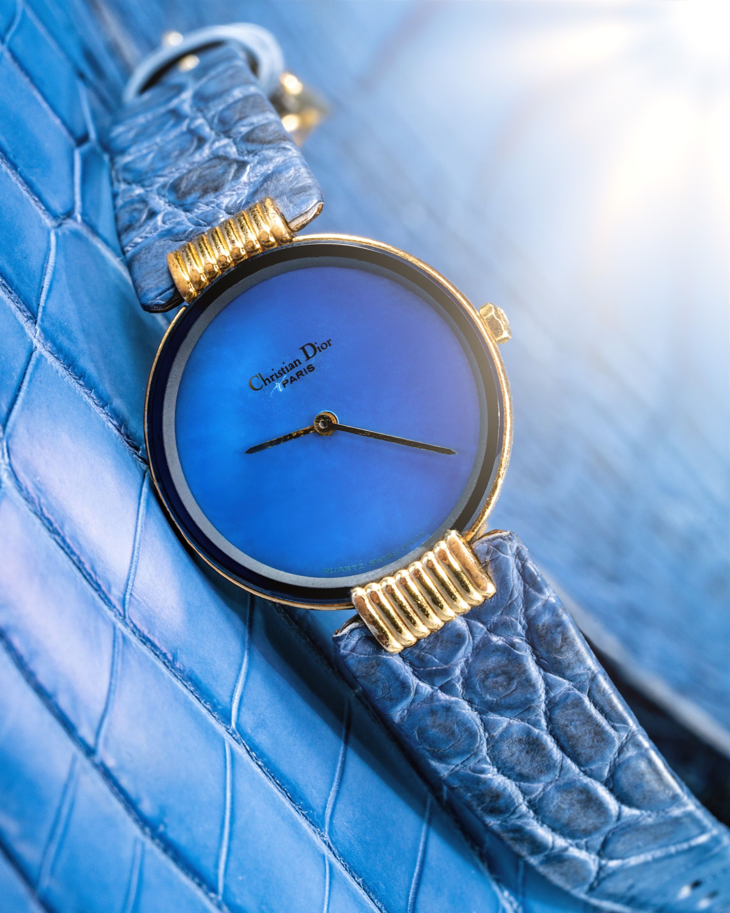 Christian dior black moon watch strap clearance