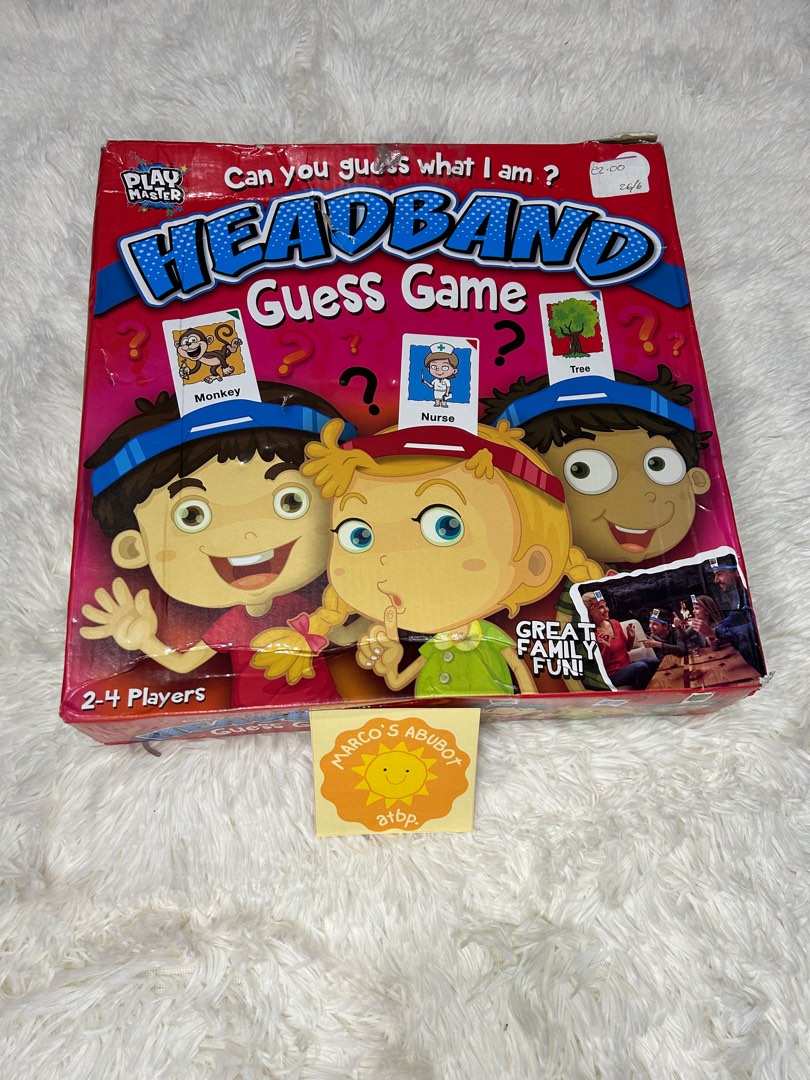 Headband Family Game Preloved Complete on Carousell