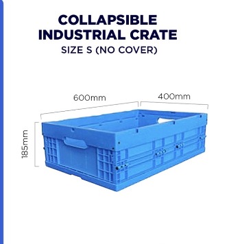 Heavy Duty Collapsible Stackable Box [SG READY STOCKS] High Capacity ...