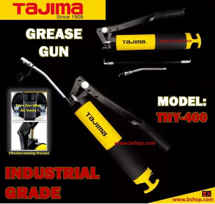 HEAVY DUTY GREASE GUN/ GREASE PUMP 400CC/500CC TAJIMA THY400 PRESSOL