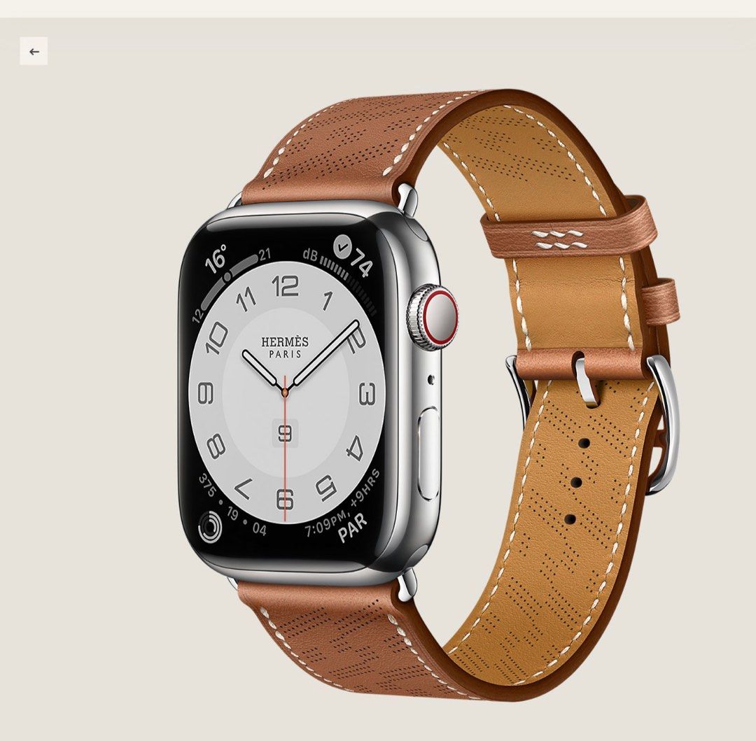 Hermes Apple Watch Series 8 全新, 名牌, 手錶- Carousell