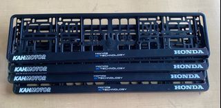 Honda (E:Technology) Car Plate Holders 