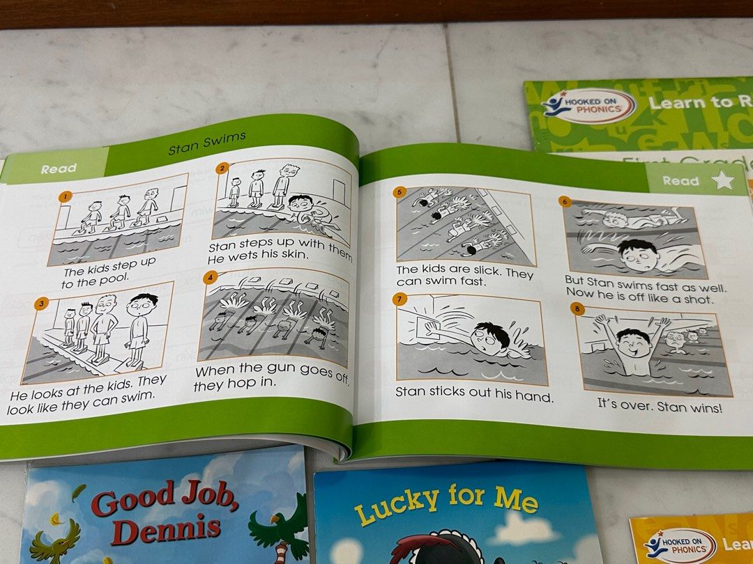 Hooked on phonics pre-k to second grade English whole series + Hooked ...