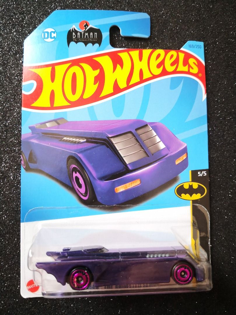Hot Wheels Batman The Animated Series Royal Purple, Hobbies & Toys, Toys &  Games on Carousell