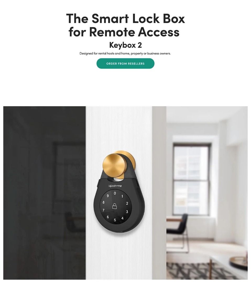 Igloohome Smart Keybox 2 NEW - 50% off, Furniture & Home Living ...