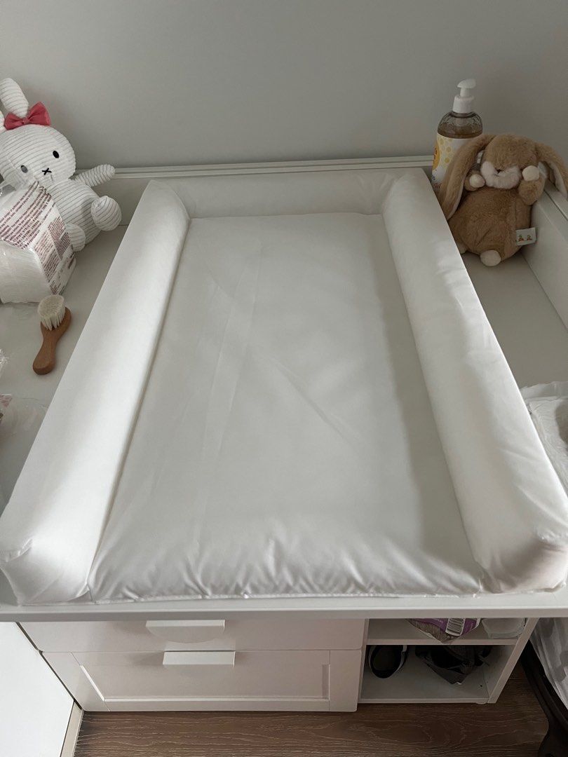 Ikea changing mat and cover, Babies & Kids, Bathing & Changing