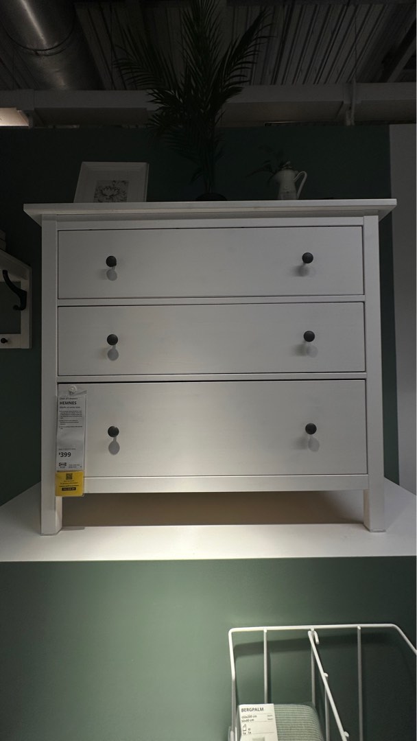Ikea Chest Of Drawers Hemnes White, Furniture & Home Living, Furniture