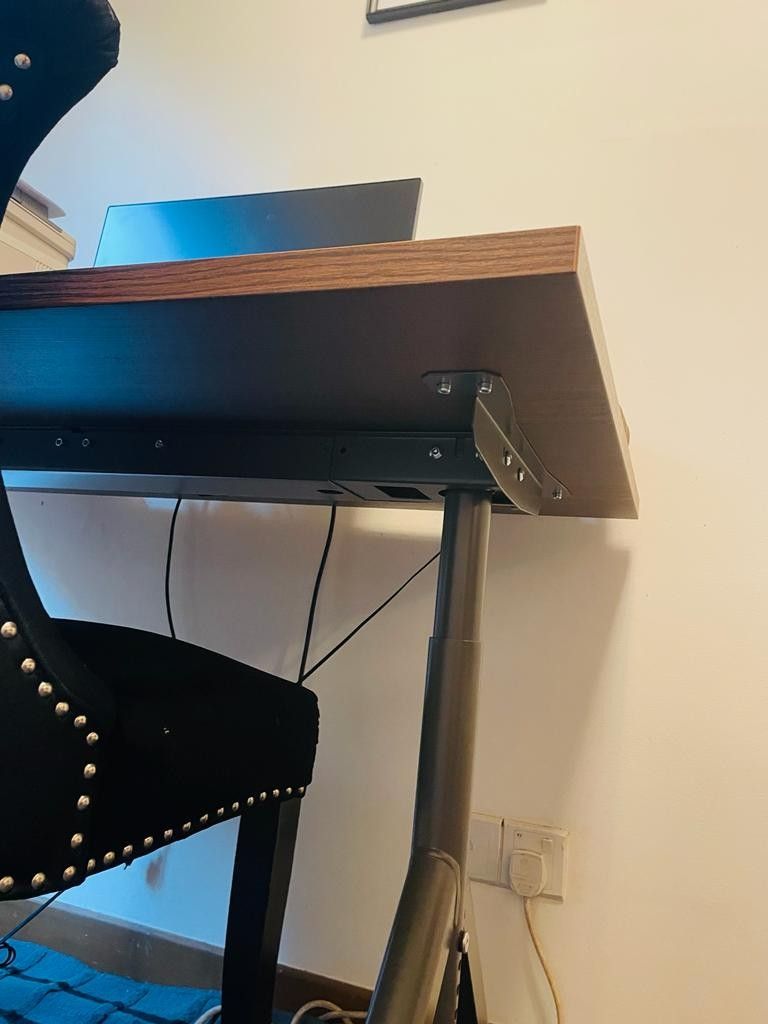 IKEA Height adjustable Table, Furniture & Home Living, Furniture