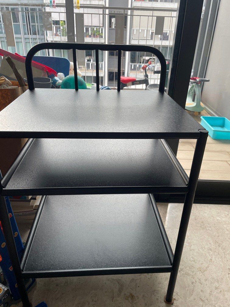 Ikea metal Side Table, Furniture & Home Living, Furniture, Tables