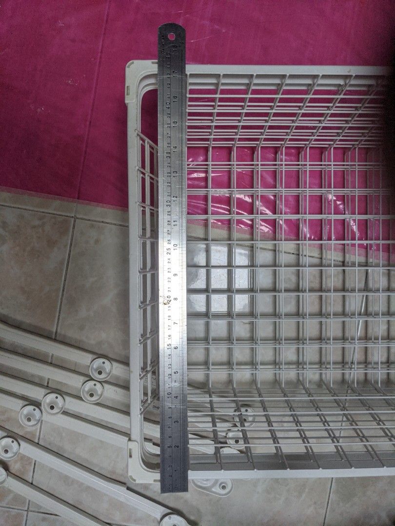 Ikea pull out rails and basket ( Komponent), Furniture & Home Living