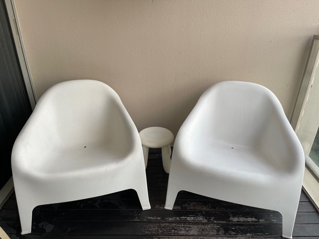 Ikea Skarpo armchair x2, Furniture & Home Living, Outdoor Furniture on