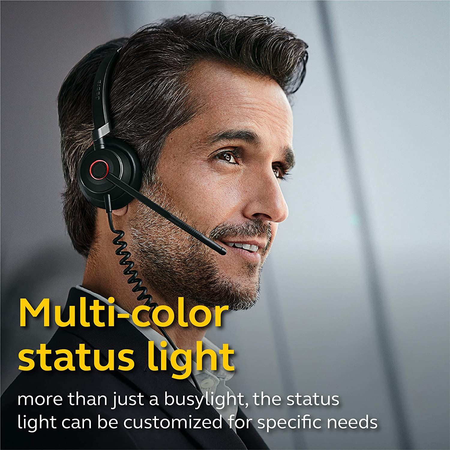 Jabra Engage 50 Wired Headset, Stereo – Telephone Headset with 3 ...