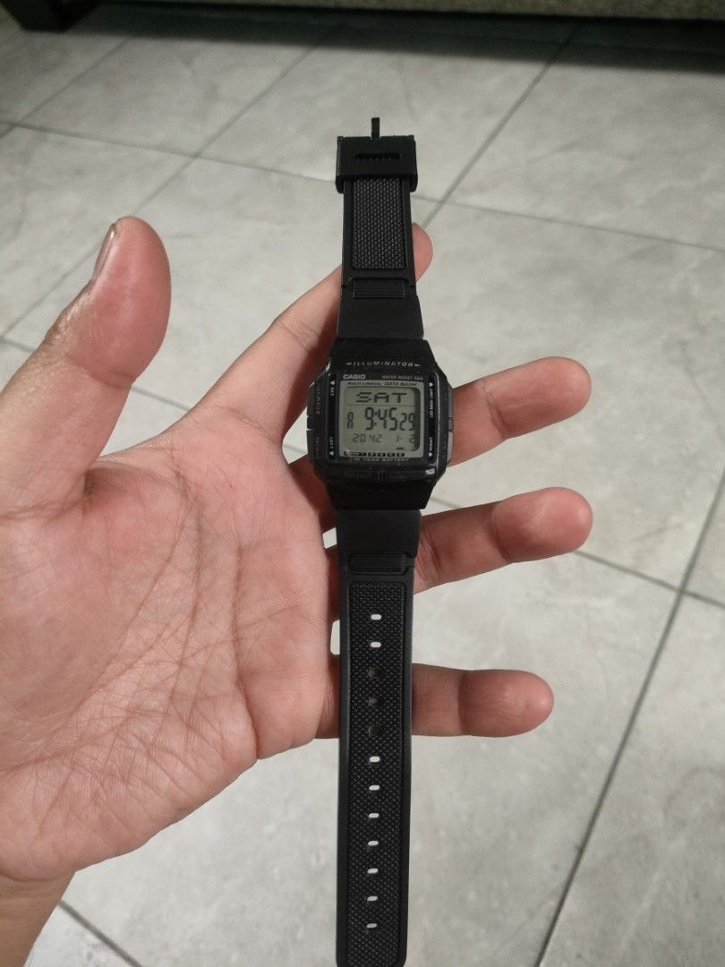 Tali jam sales tangan casio illuminator