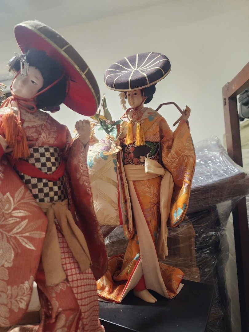 Japanese vintage dolls set of 3, Hobbies & Toys, Memorabilia